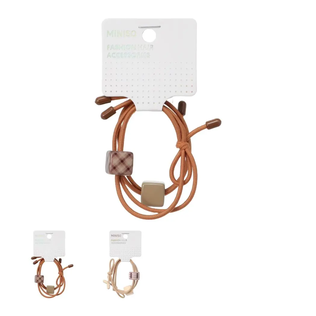 Korean Style Hair Ties (2 Pcs) 1