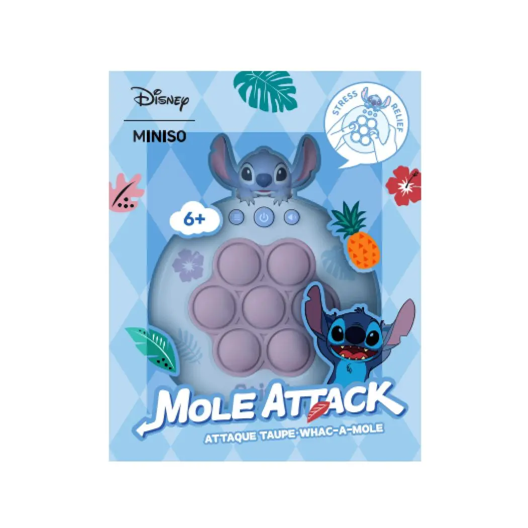 Disney Collection Press Fun Mole Attack Model: K302 (Stitch) 1