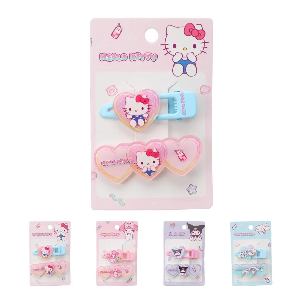 Hello Kitty And Friends Sweet Factory Hair Clips (2 Pcs) 1