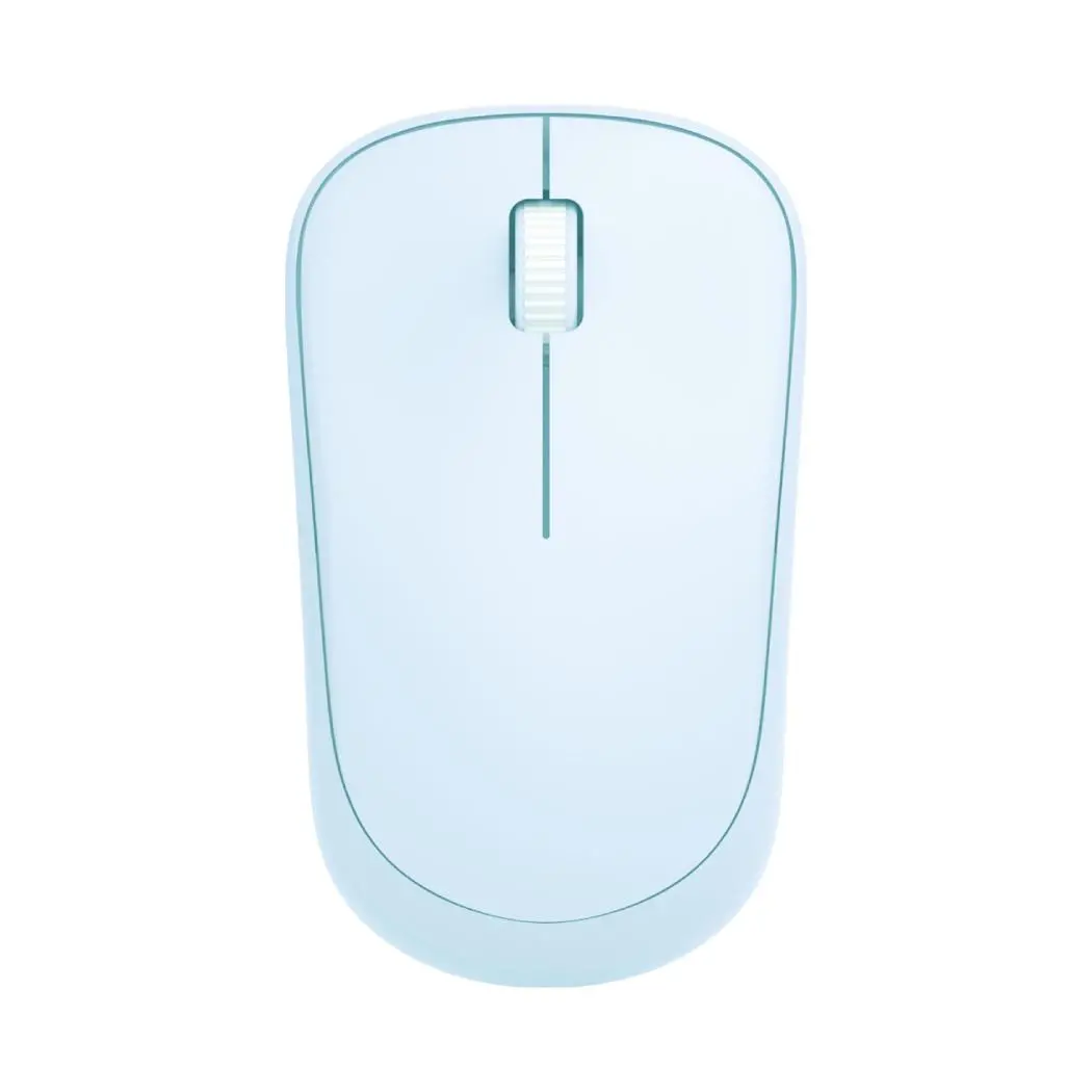 Macaron Series 2.4G Wireless Mouse Model：M833(Blue) 1