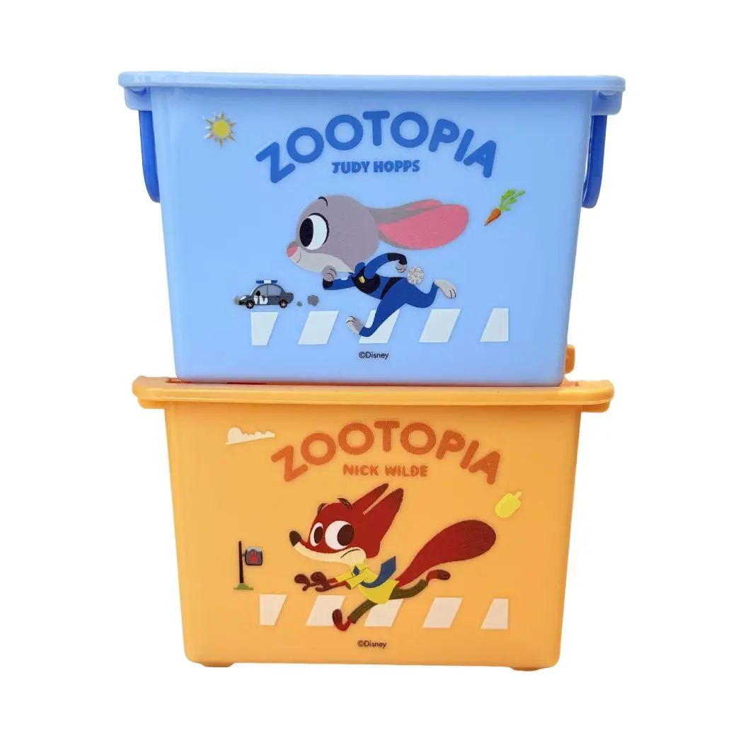 Disney Zootopia Collection Stackable Tote Baskets Set (2Pcs) 1