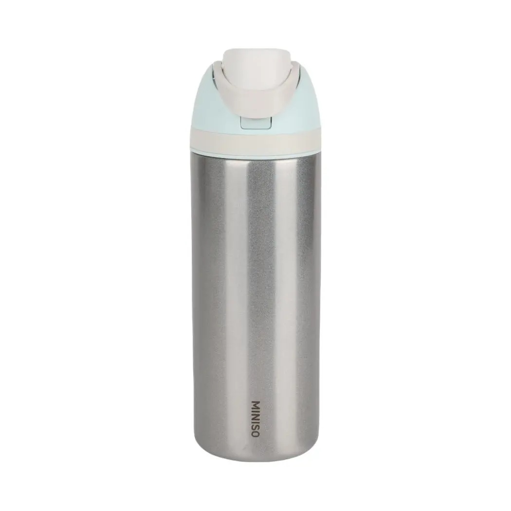 Dopamine Series Stainless Steel Insulated Bottle With Flip-Top Straw 720Ml (Shiny) 1