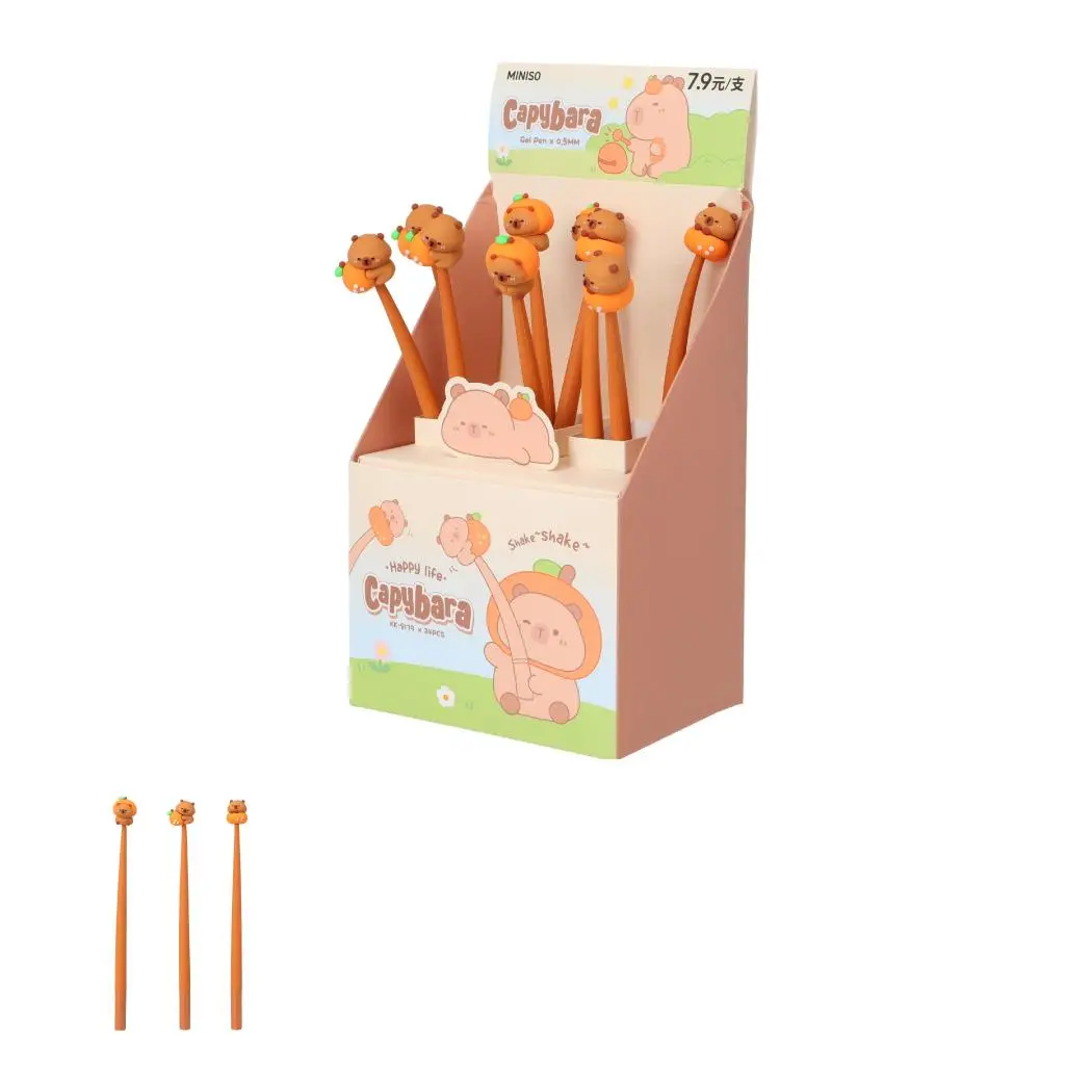 Happy Baking Series Shaking Gel Pen (0.5Mm, Black) (3 Assorted Models) (Pdq) 1