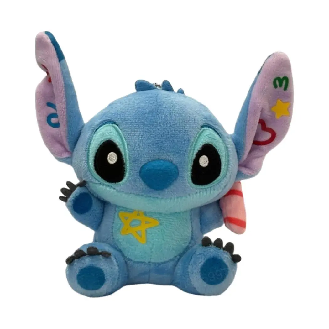 Disney Stitch Collection 5In. Sitting-Posture Little Painter Plush Pendant (Stitch) 1