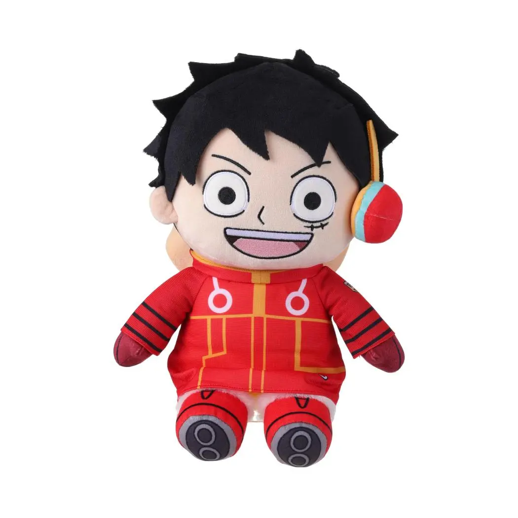 One Piece Collection 12In. Sitting-Posture Plush Toy(Luffy) 1