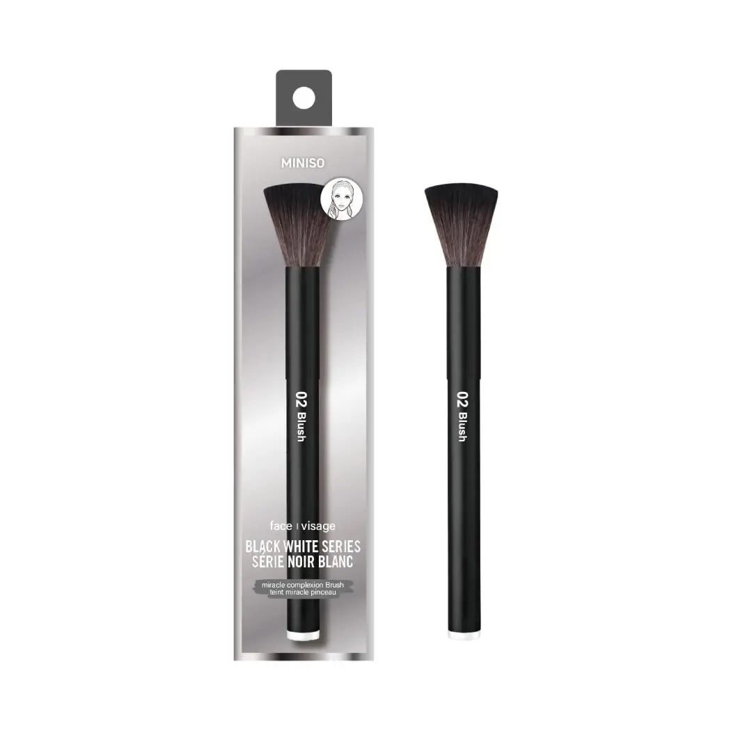 Classic Black White Series Professional Stippling Brush 1
