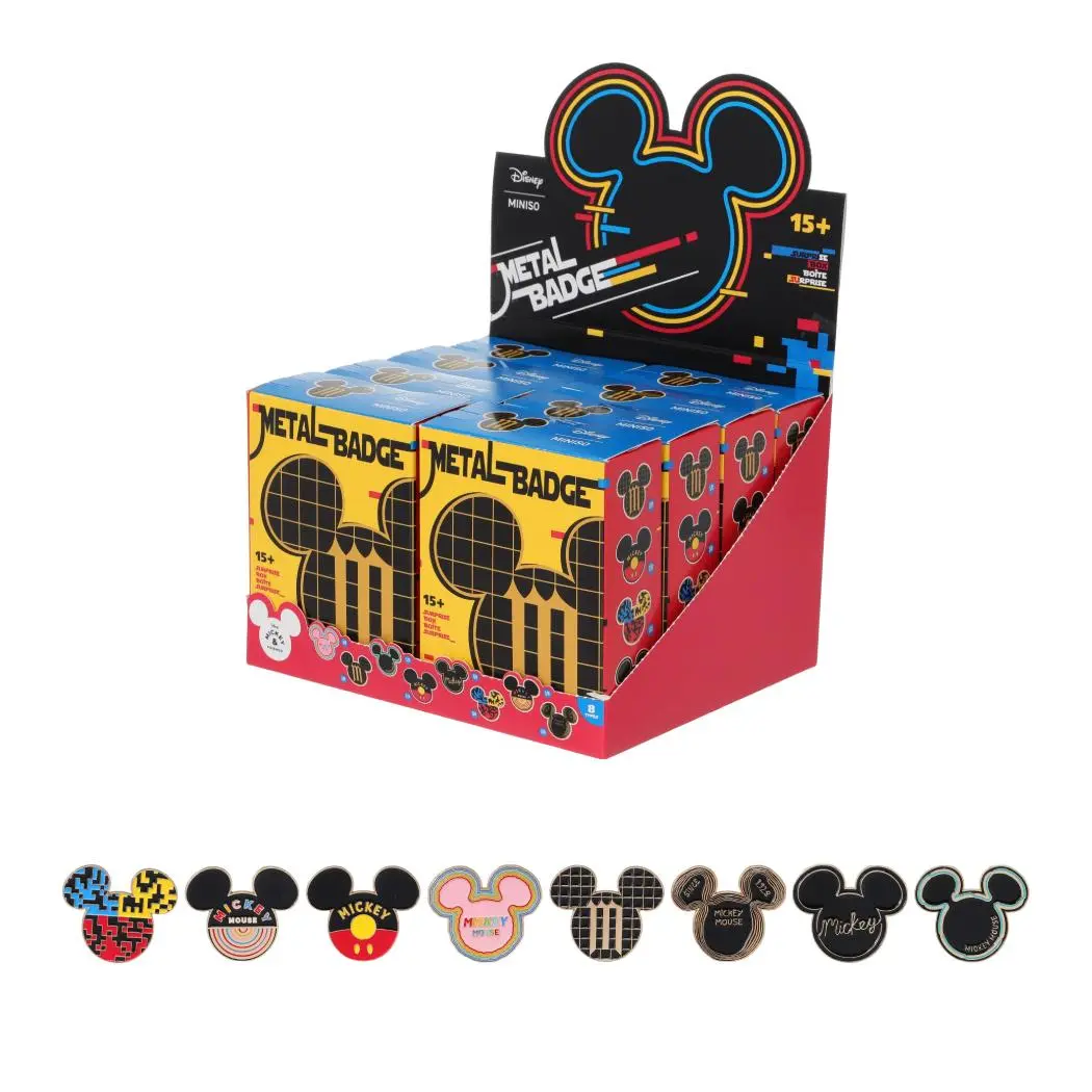 Disney Mickey Collection Mickey's Head Metal Badge Surprise Box 1