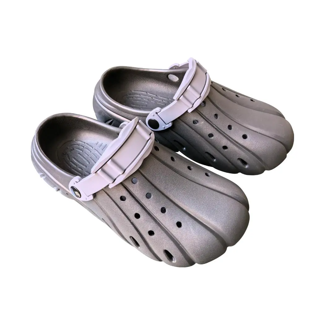 (Dark Gray, 39-40) Dinodot Series Clogs 1