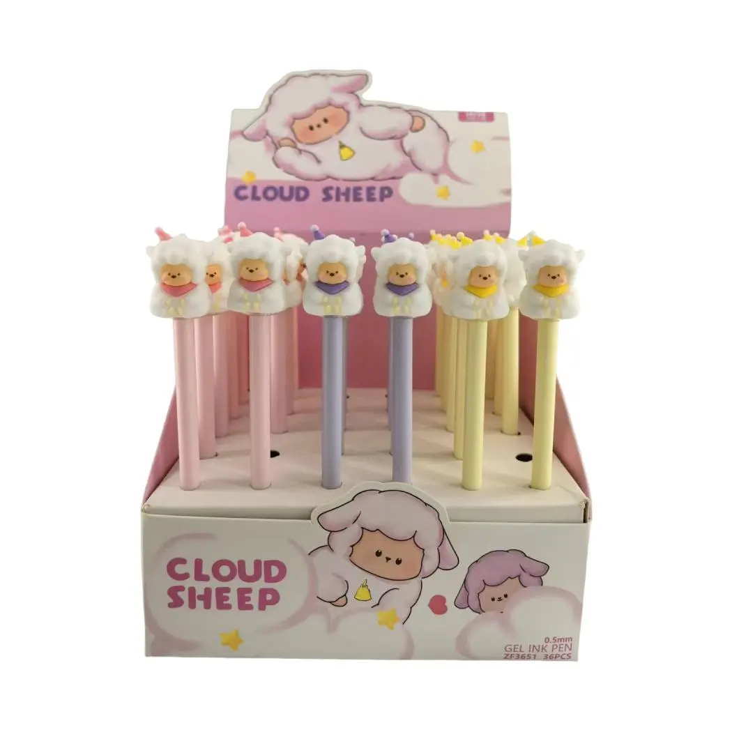Mini Family Collection Cici Figure Gel Pen (0.5Mm, Black) (3 Assorted Models) (Pdq) 1