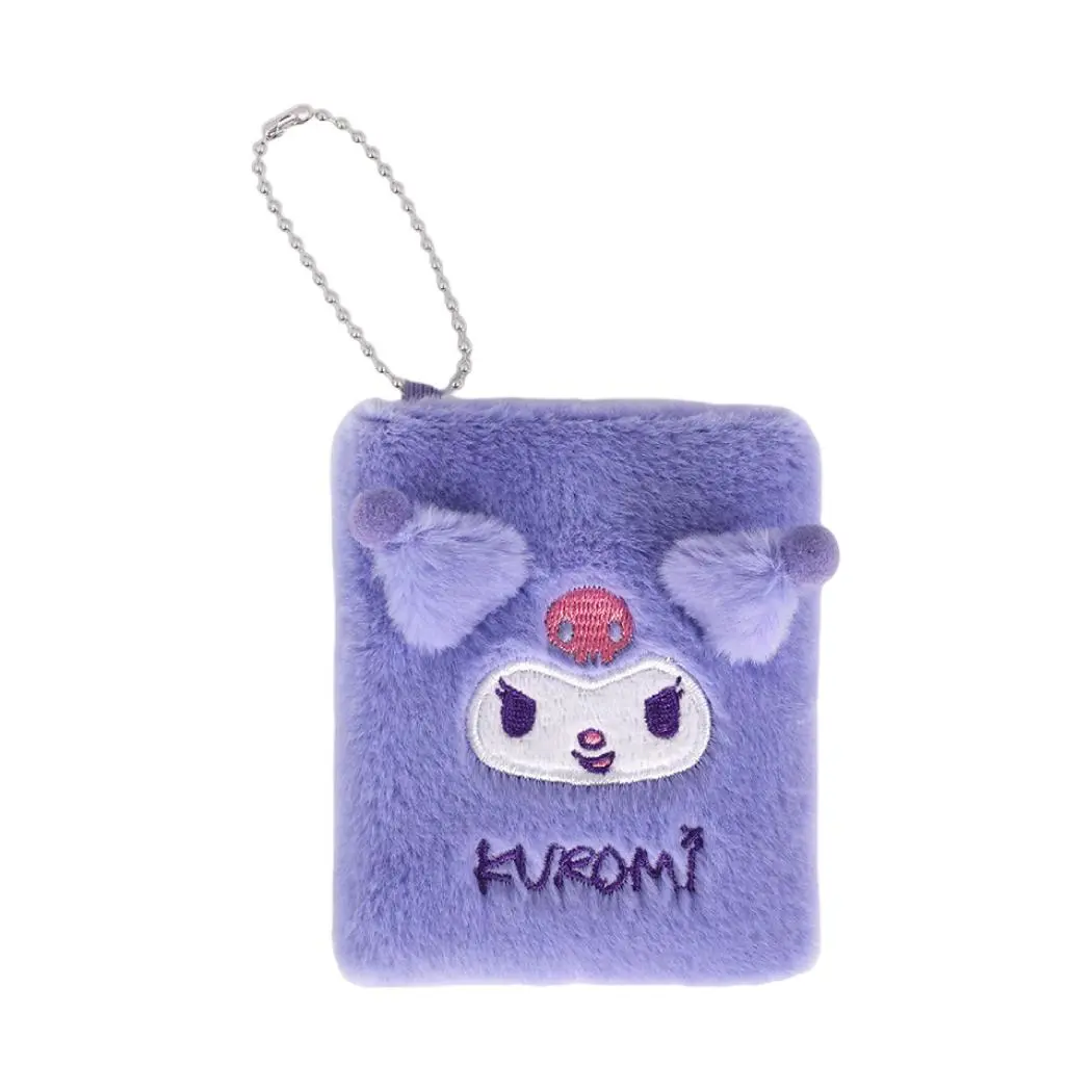 Kuromi Collection Pendant Plush Book (64 Sheets) (With Purple 0.8Mm Gel Pen) 1