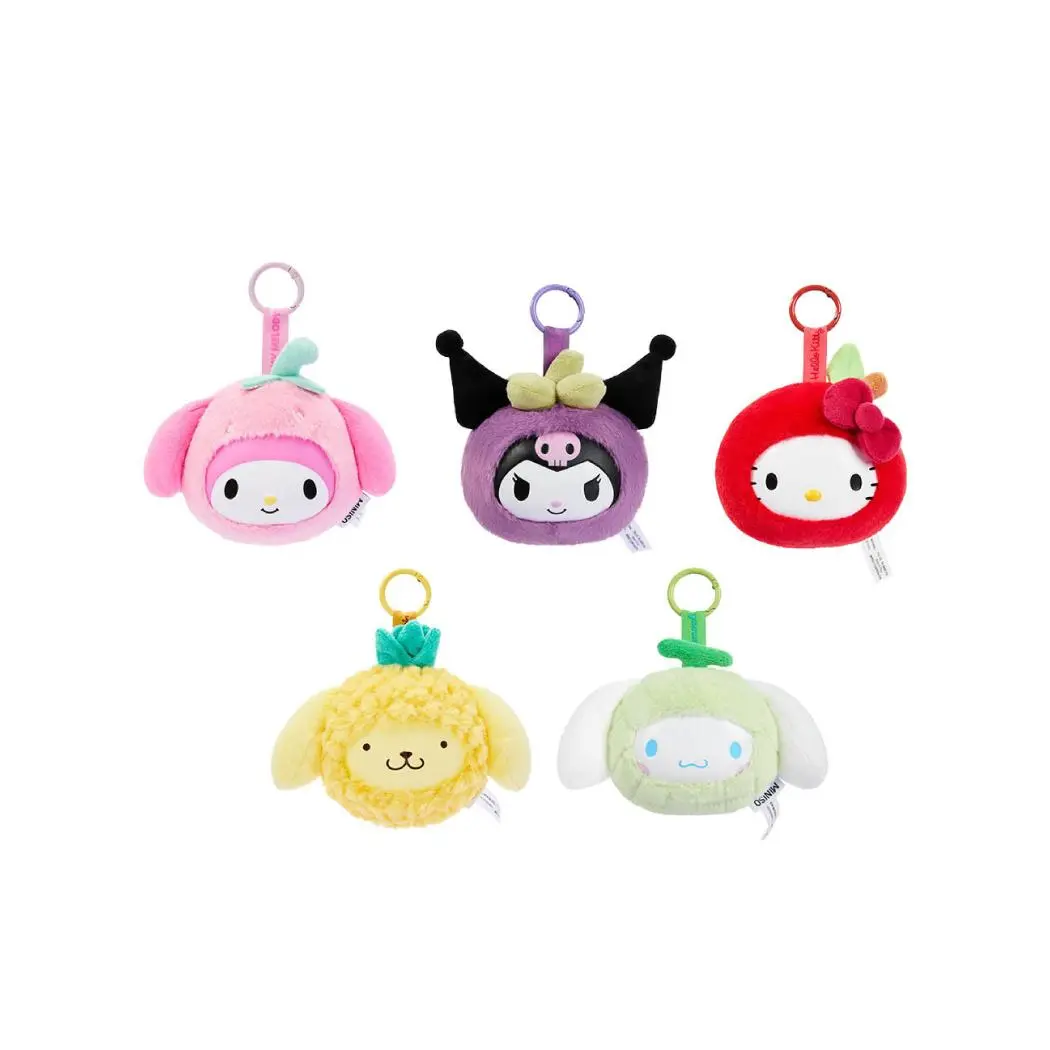 Hello Kitty And Friends  Fruit Matching Vinyl Plush Pendant Surprise Box 1