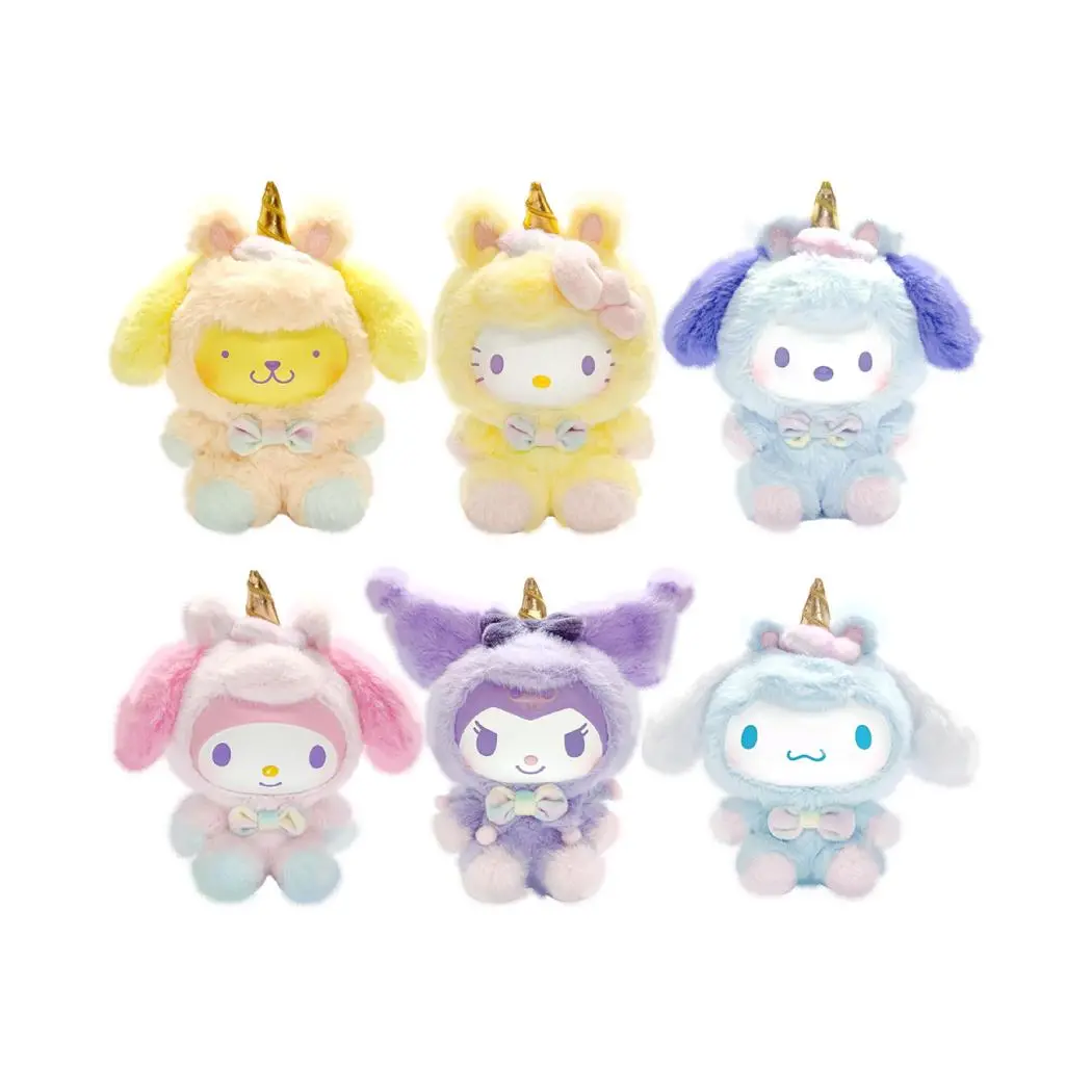 Hello Kitty And Friends Fantasy Unicorn Collection Vinyl Plush Pendant Surprise Box 1