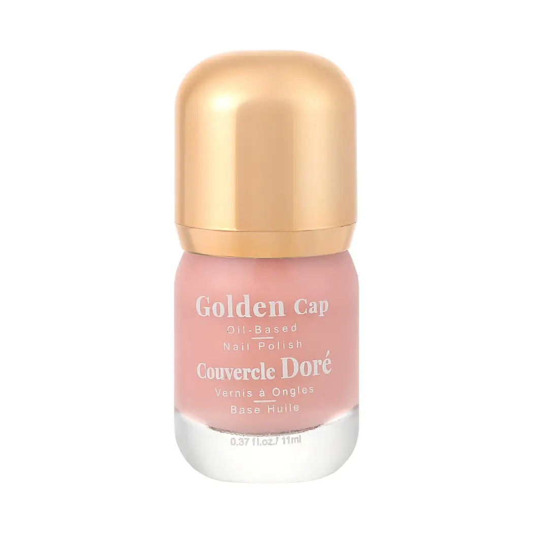 Golden Cap Oil-Based Nail Polish(10 Sakura Pink) 1
