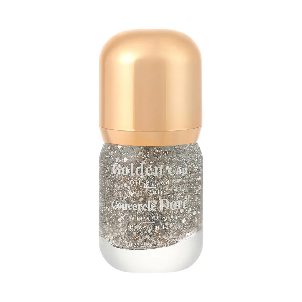 Golden Cap Oil-Based Nail Polish(24 Starlight Silver) 1