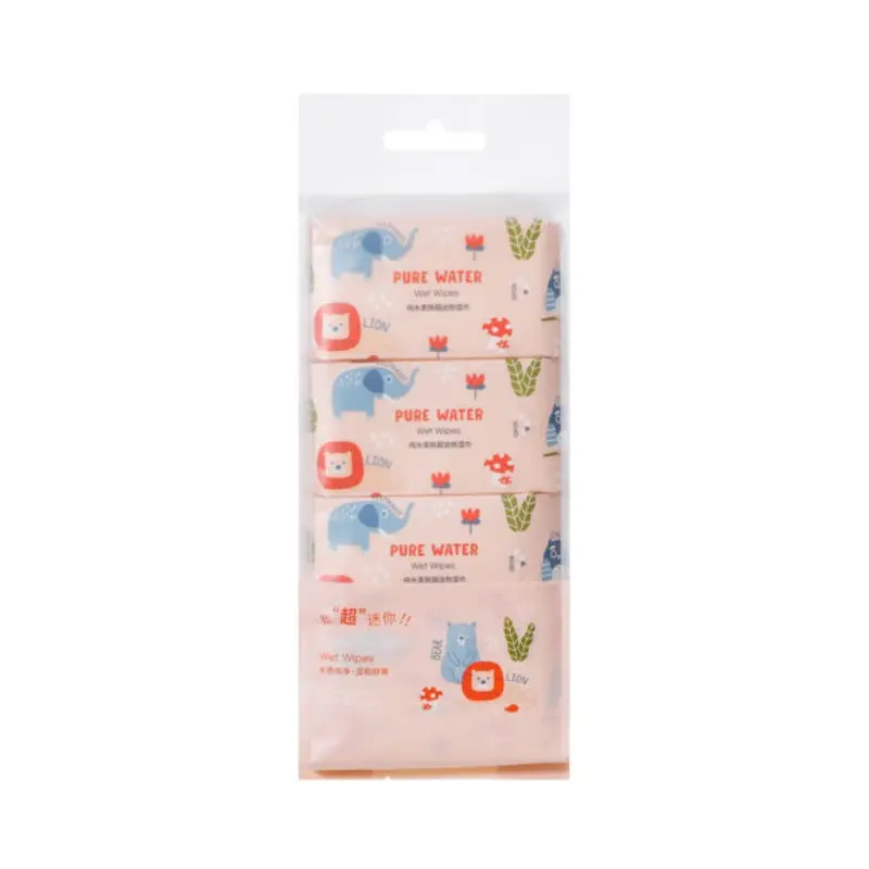 Forest Animals Edi Pure Water Mini Wet Wipes 1