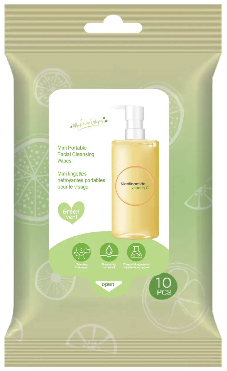 Vitamin C Facial Cleansing Wipes 1