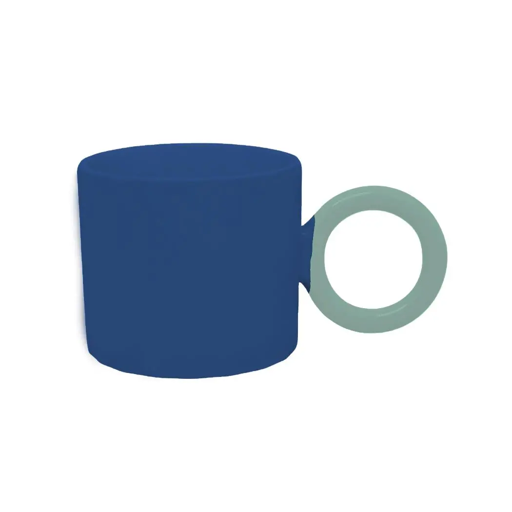 Minimalist Ceramic Mug 230Ml(Blue) 1