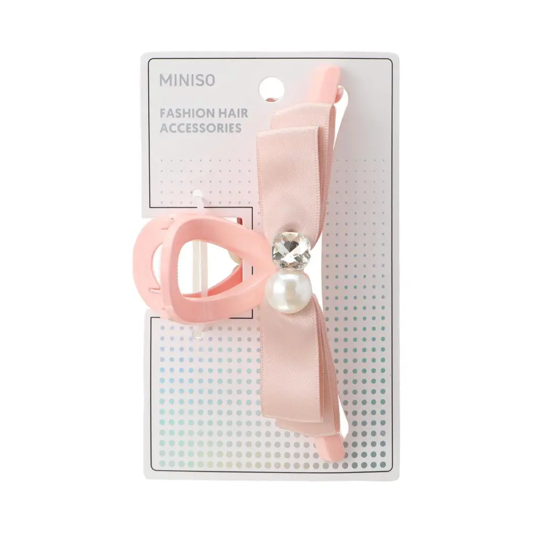 Koloré Series Single Glitter Bow Claw Clip 1