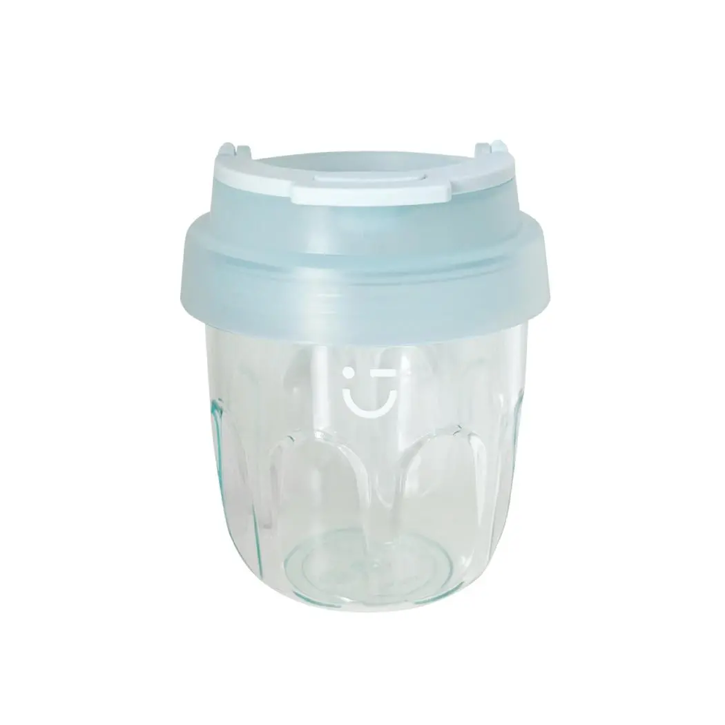 Vibrant Colors Series Dudu Plastic Coffee Mug 330Ml(Light Blue) 1