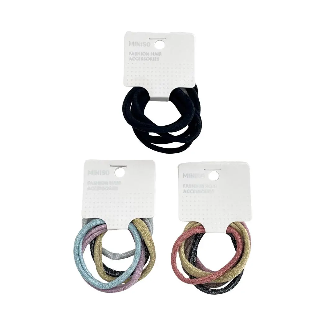 Basic Style Hair Ties (5 Pcs) 1
