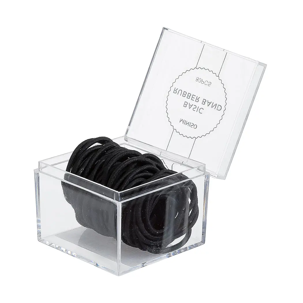 Black Small Hair Loop 80Pcs 1