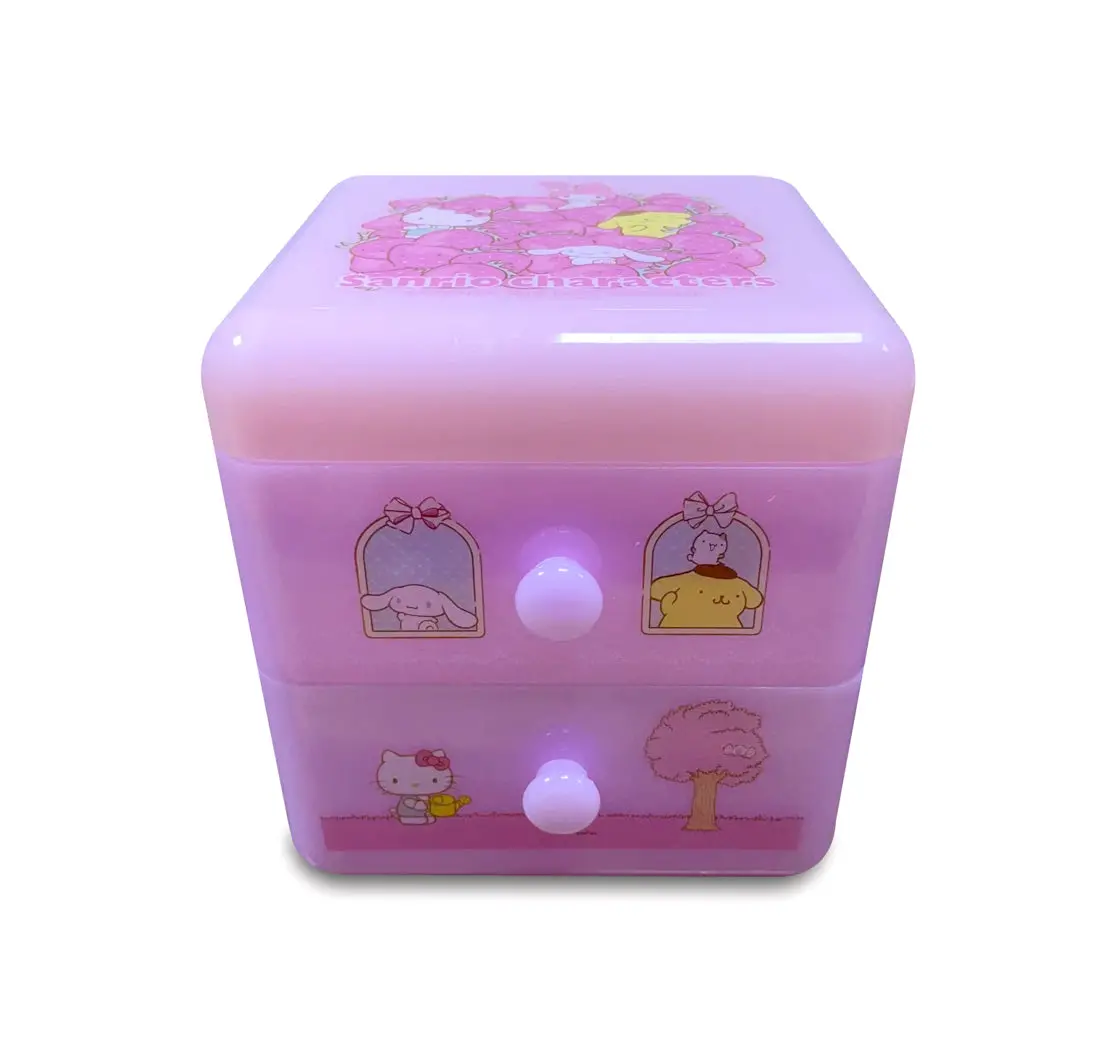 Sanrio Characters Desk Drawer Organizer (Pink) 1