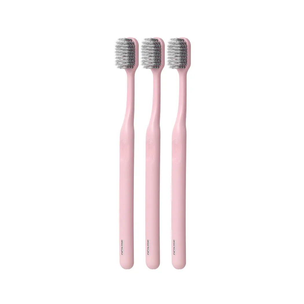 Toothbrushes With Soft Bristles & Broad Head (3 Pcs) 1
