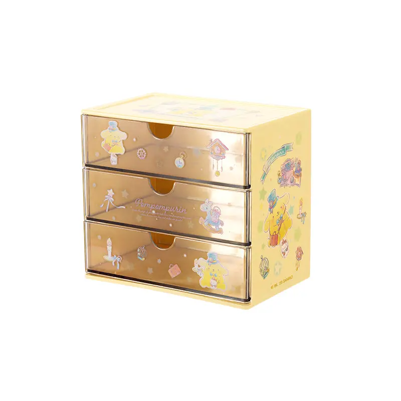 Sanrio Characters Drawer Organizer (Pompompurin) 1