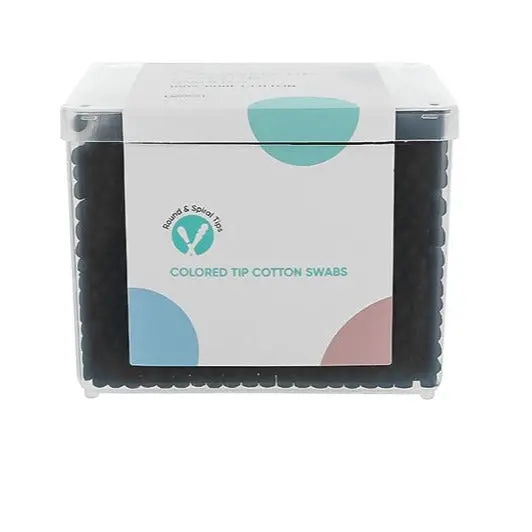 Colored Tip Cotton Swabs (420 Pcs) 1