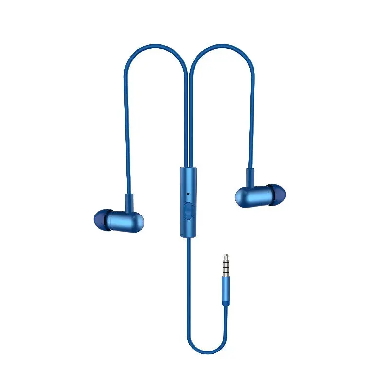 Metal In-Ear Earphones Model: Ge-12 (Blue) 1