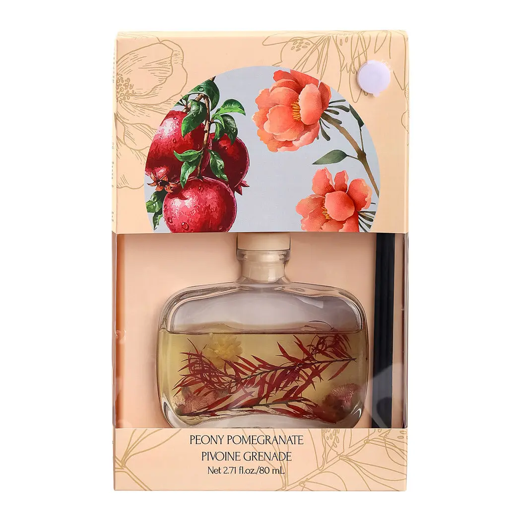 Flower In Water Series Reed Diffuser (Peony Pomegranate) 1