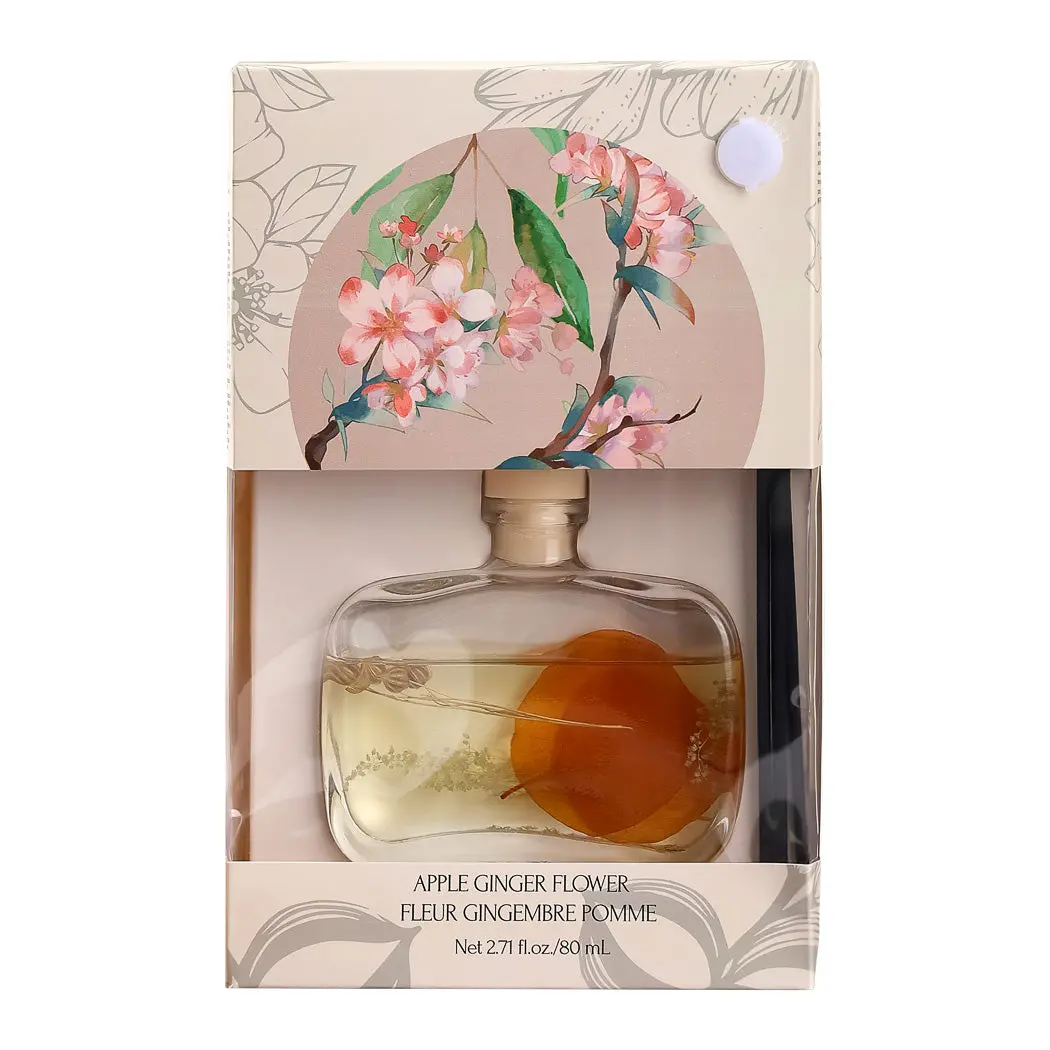 Flower In Water Series Reed Diffuser (Apple Ginger Flower) 1