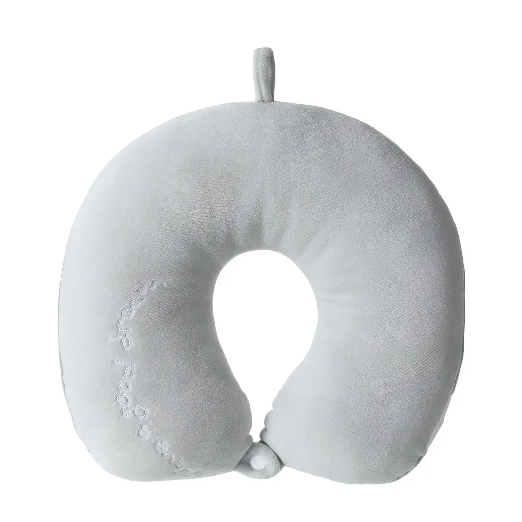 Classic Dual Color Neck Pillow (Gray) 1