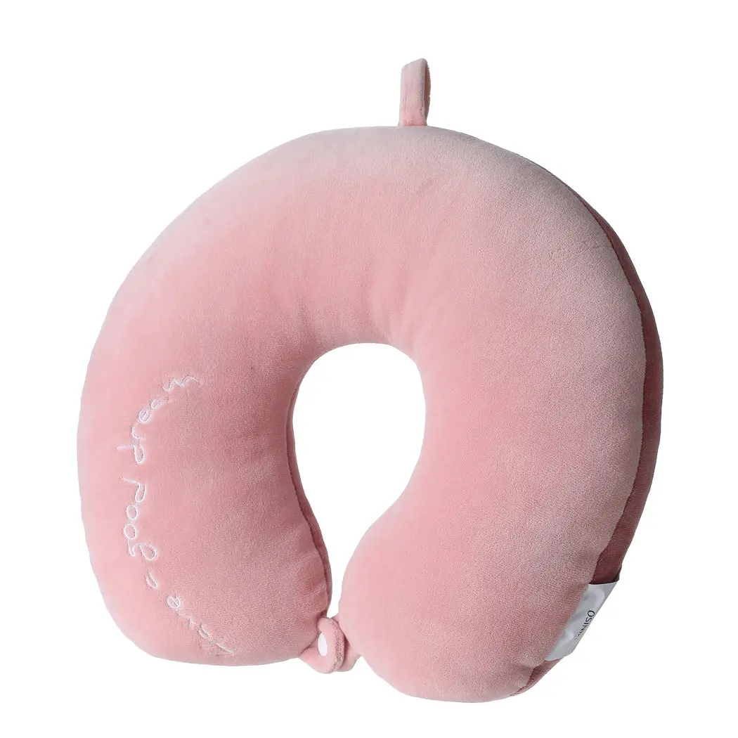 Classic Dual Color Neck Pillow (Pink) 1
