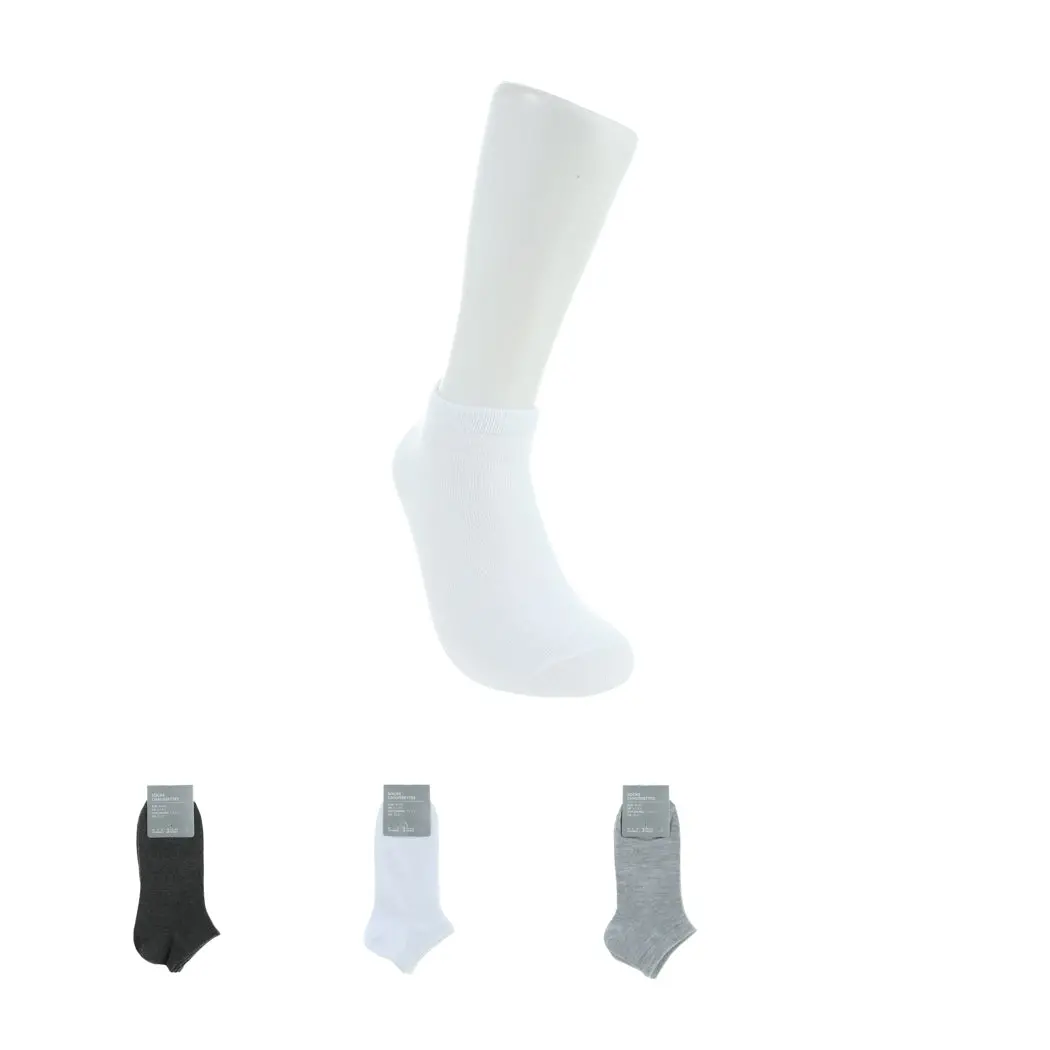 Men's Versatile Low-Cut Socks (3 Pairs) 1
