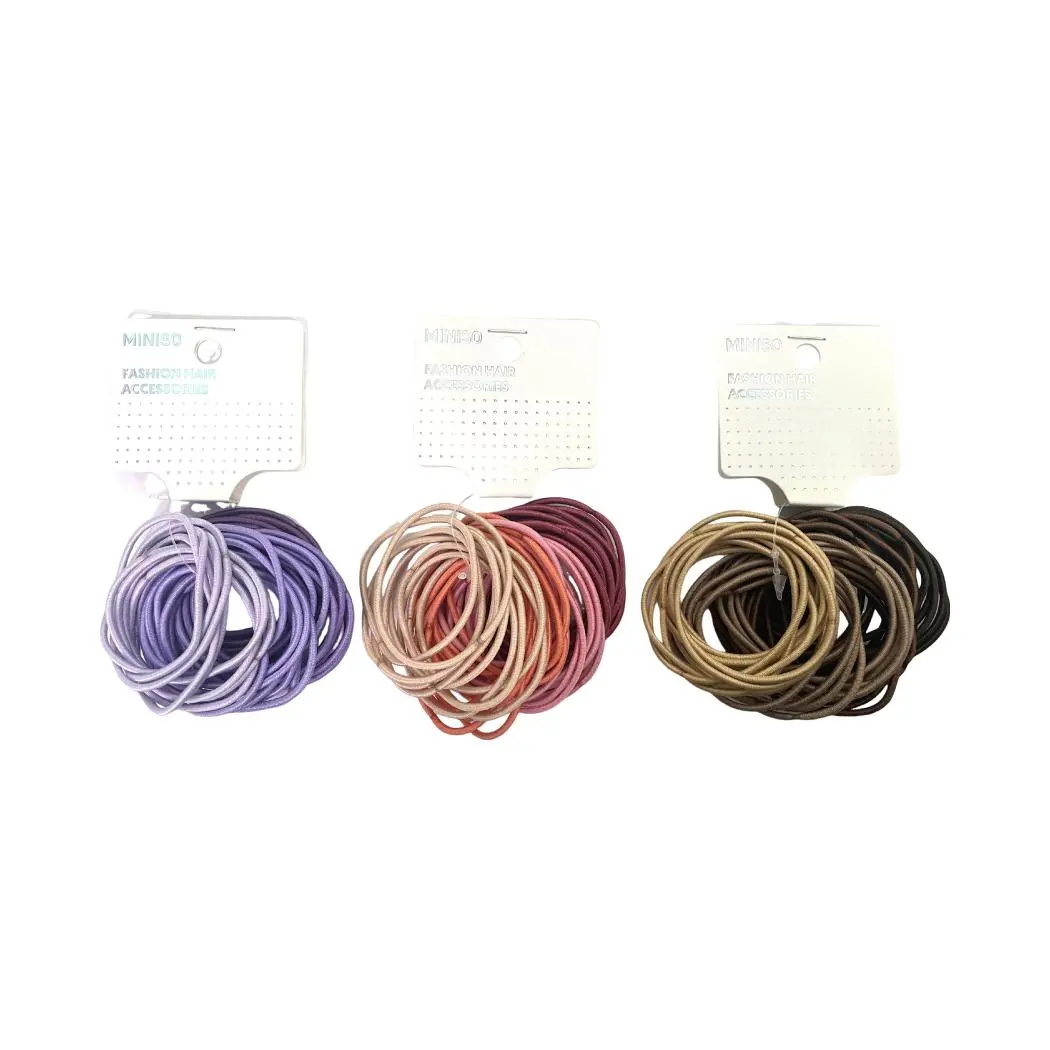 Color Gradient Hair Ties (40 Pcs) 1