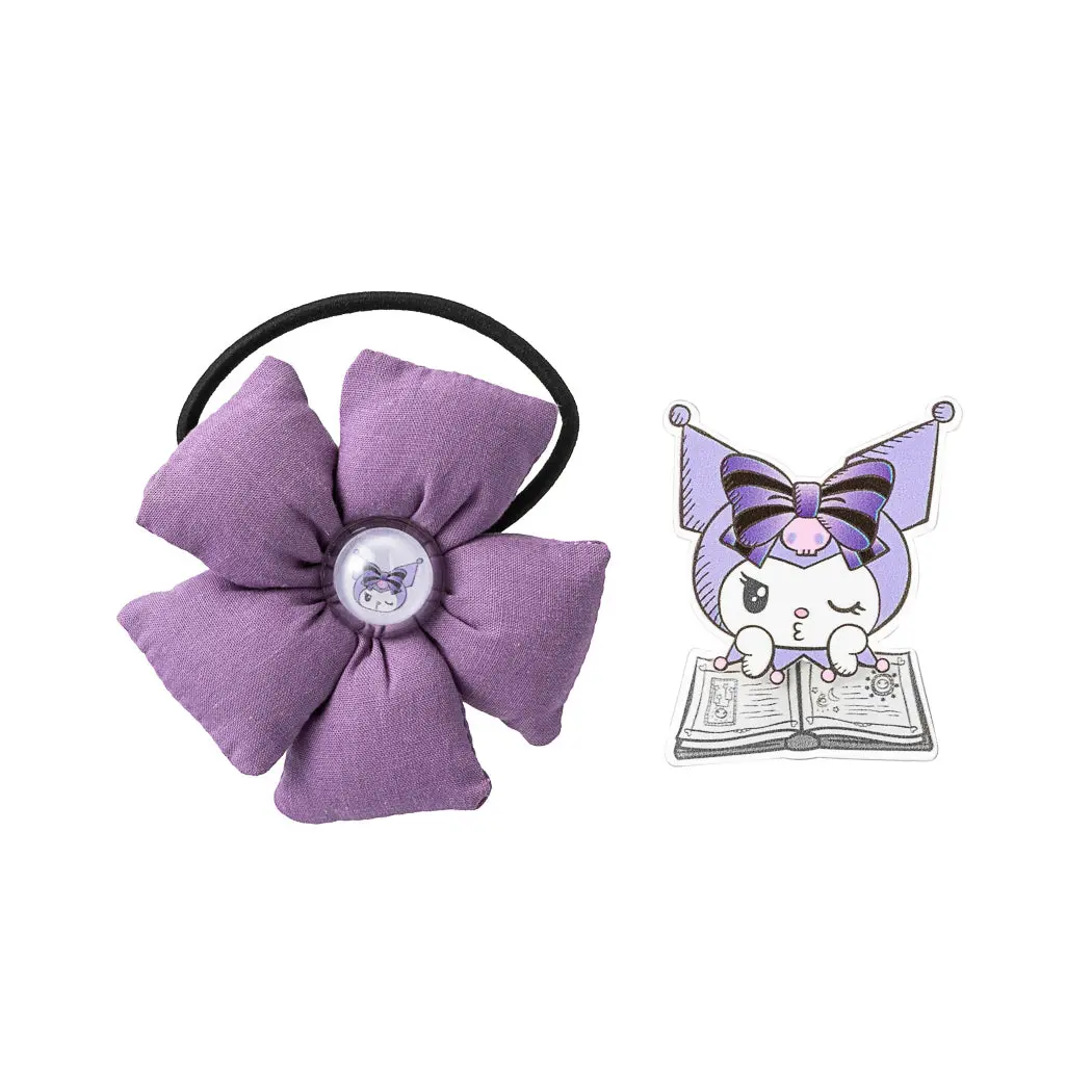 Kuromi Kids Flower Hair Accessories Set (2 Pcs) 1