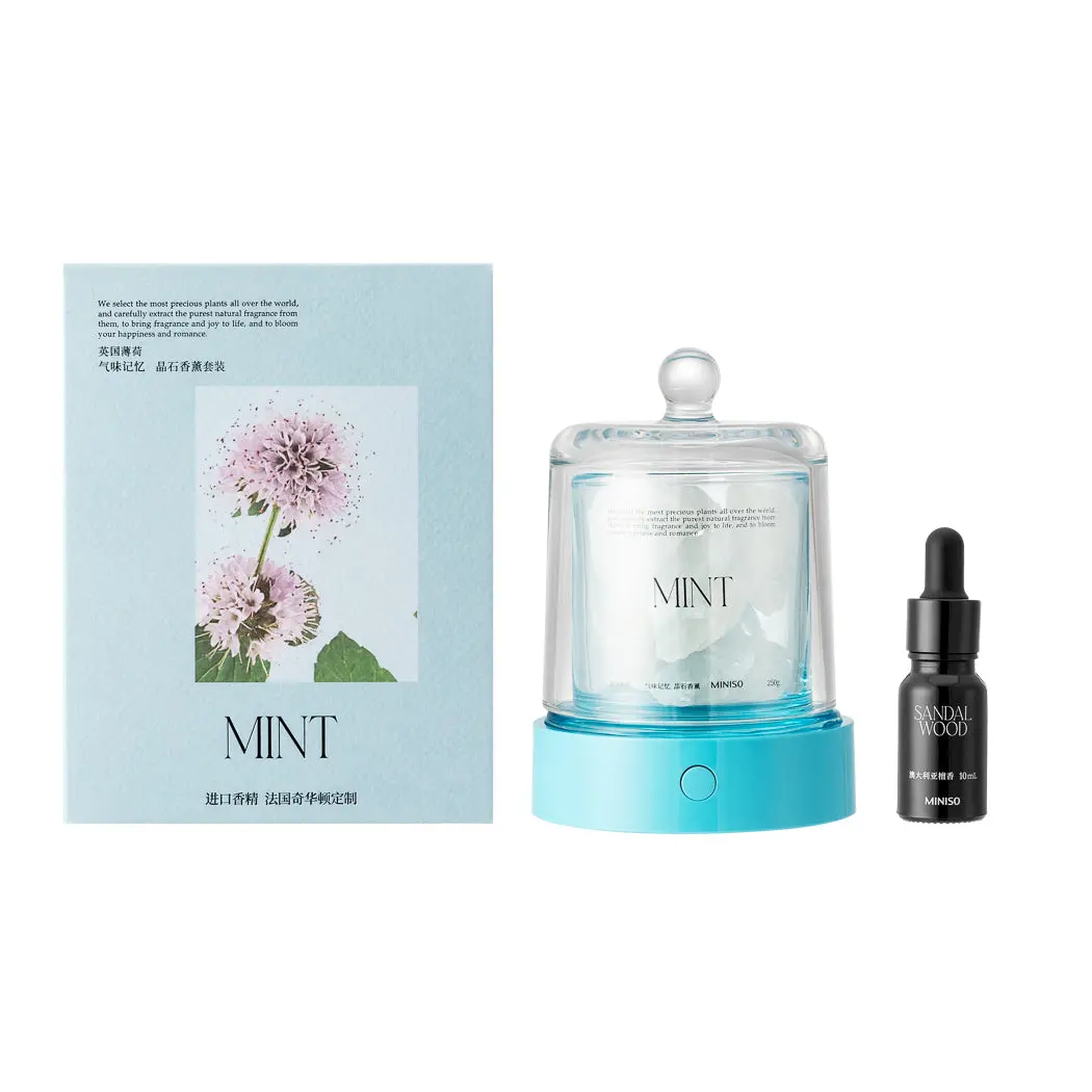 Language Of Flowers 3.0 Series Crystal Diffuser (British Mint) 1