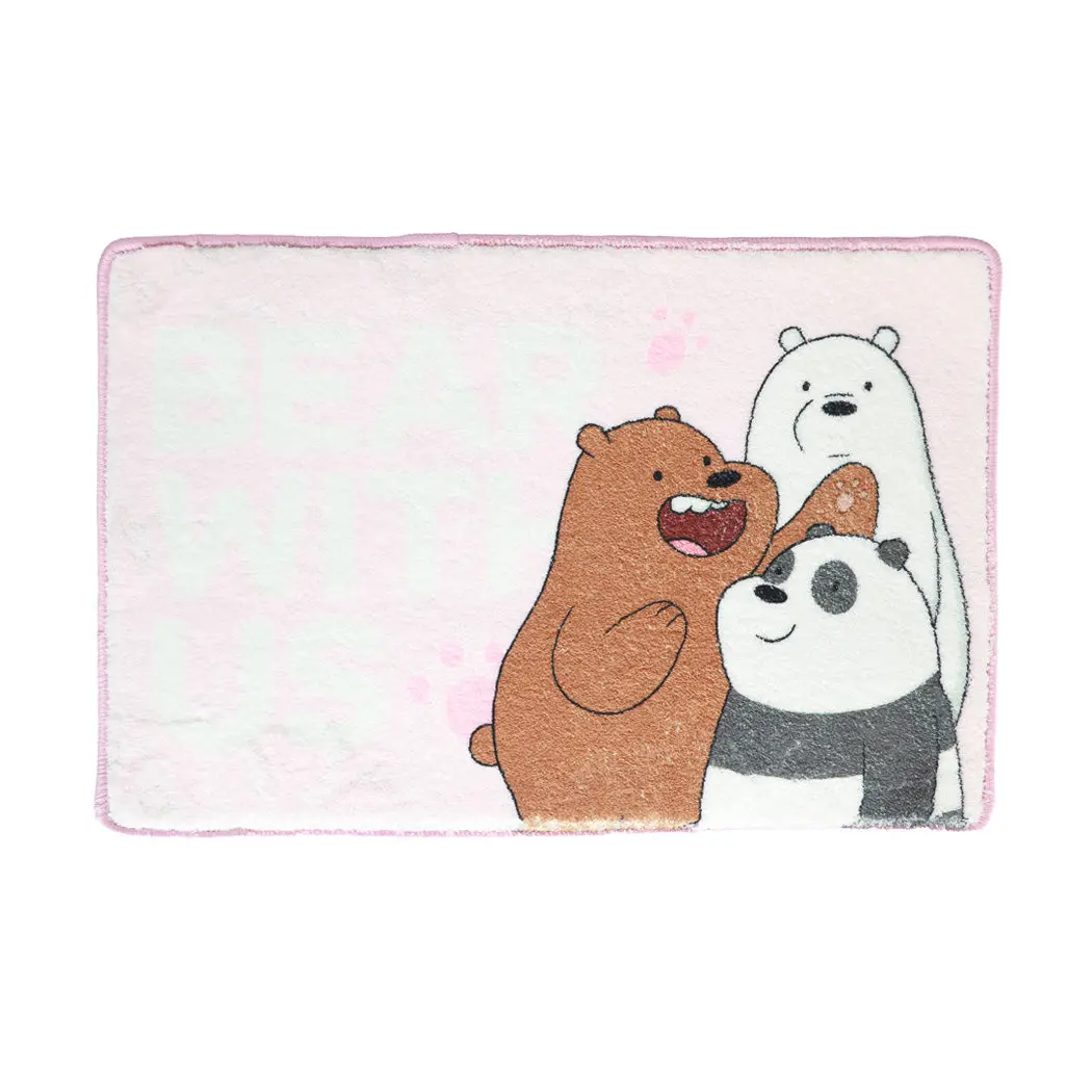 We Bare Bears Collection 5.0 Plush Floor Mat(Pink) 1
