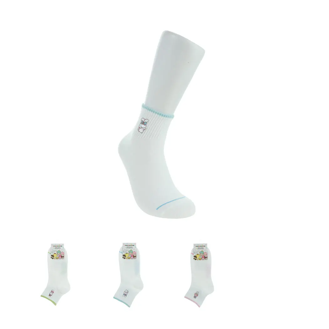 Hello Kitty And Friends Women's Embroidery Ankle Socks 1