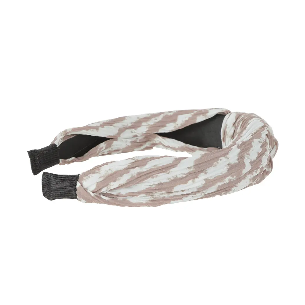 Brown Series Knotted Hair Hoop (1 Pc) 1