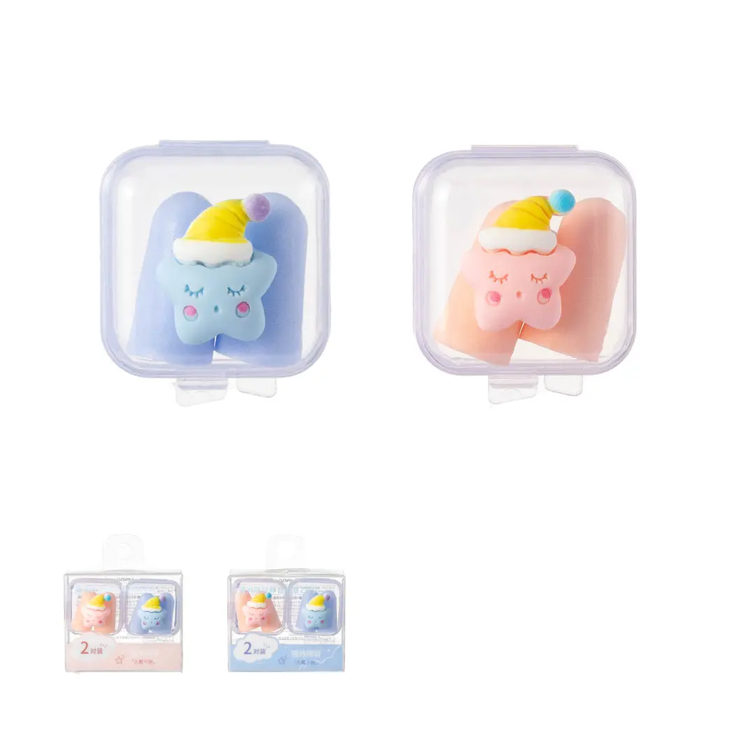 Noise Reduction Ear Plugs (2 Pairs) 1