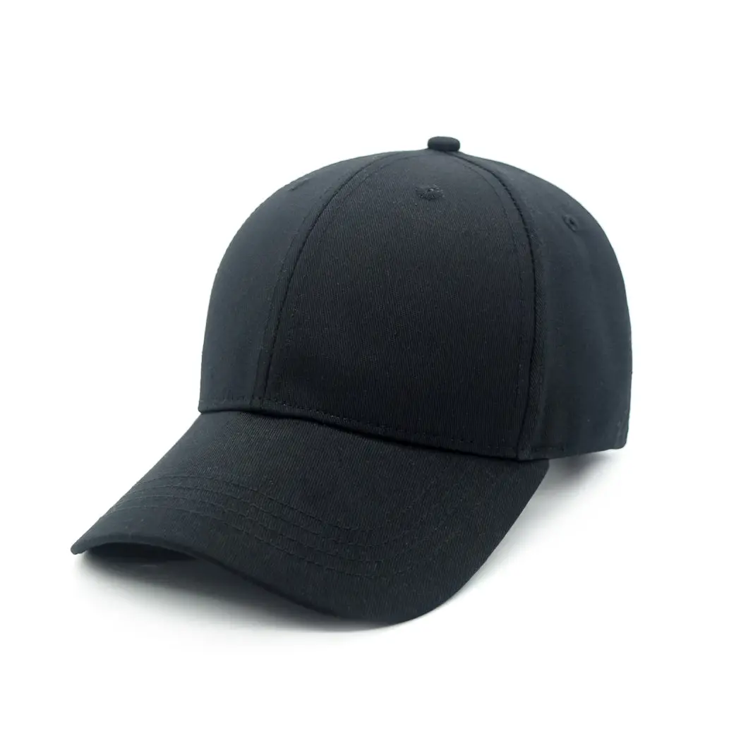 Versatile Solid Color Baseball Cap(Black) 1