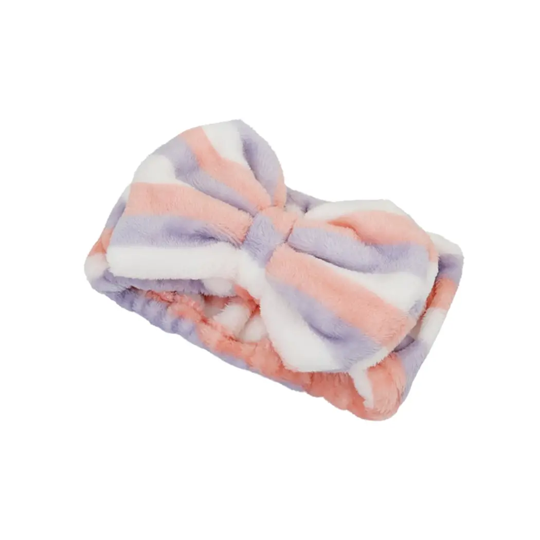 Flannel Bowknot Headband(Striped) 1