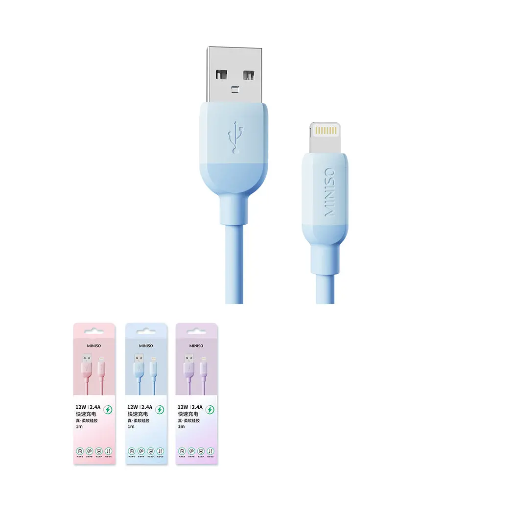 Silicone 1M Charging Cable  Model: Li192 1