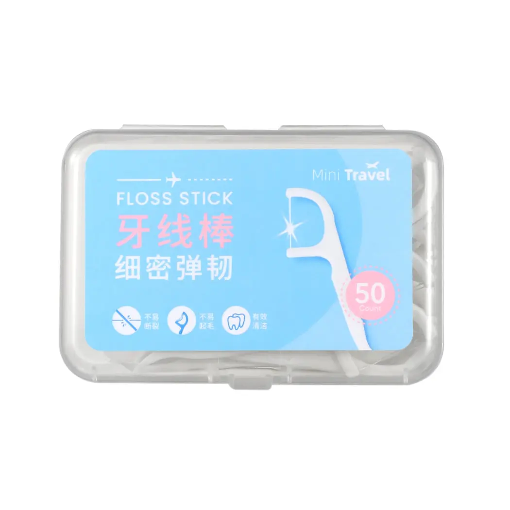Mini Travel Series Dental Flossers (50 Pcs) 1