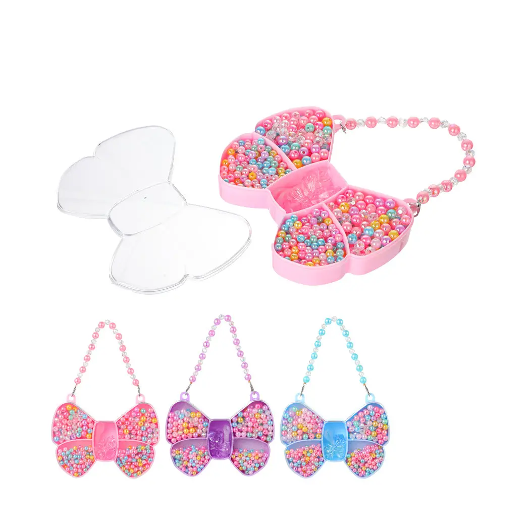 Lovely Series Bowknot Kids' Beaded Diy Set 1