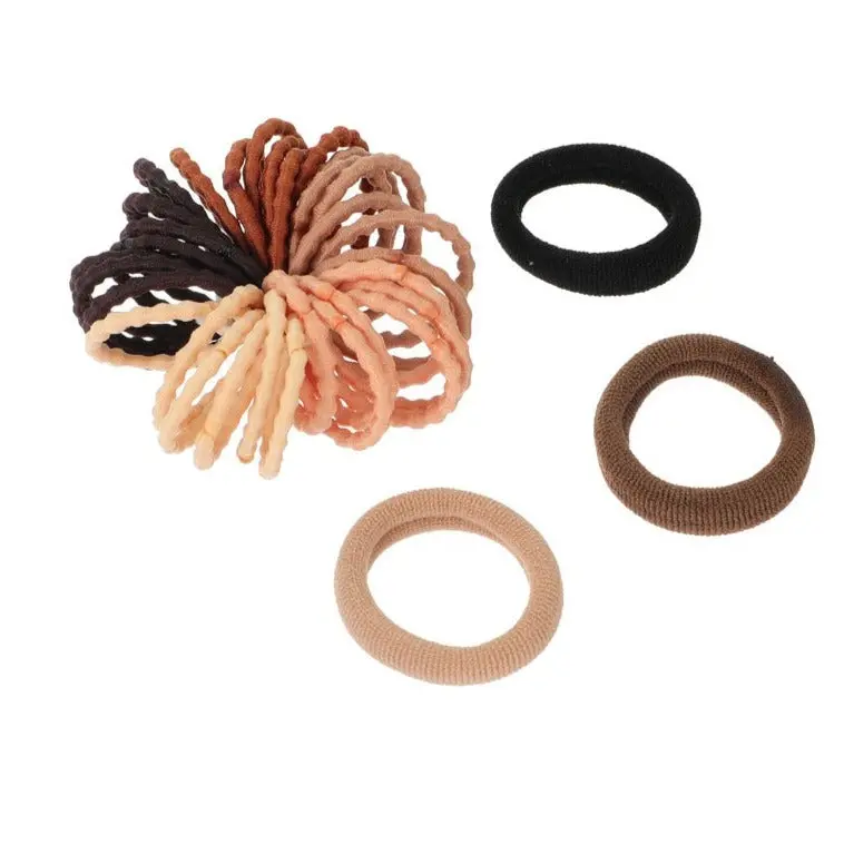 Basic Series Hair Ties With Square Container (48 Pcs) 1
