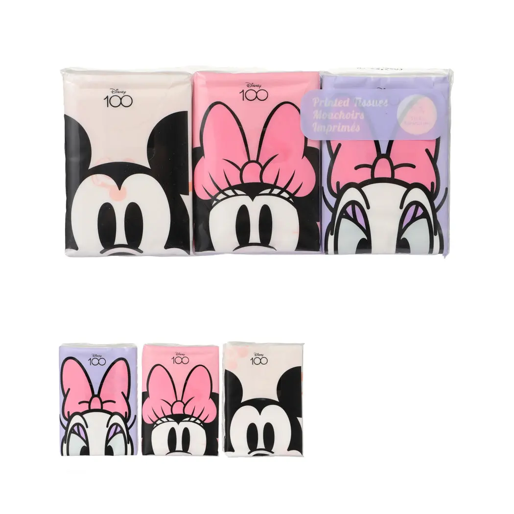 Disney Mickey Mouse Collection Printed Tissues 9 Packs (Assorted) 1