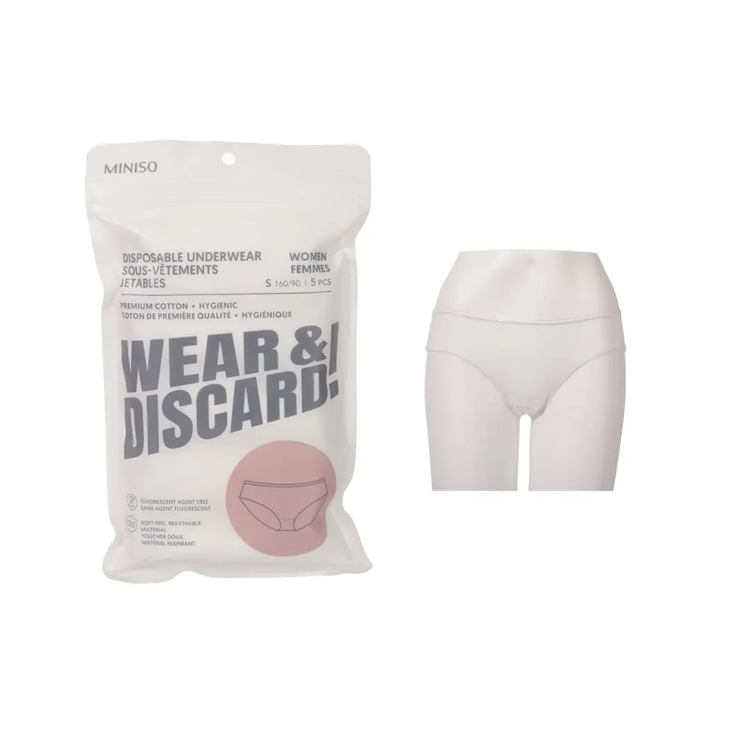 Women's Disposable Underwear (5 Pcs)(S) 1